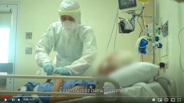 เปิดคลิปประทับใจ..ครั้งแรกในรอบ 3 เดือน ที่ "นักรบเสื้อกาวน์" ได้กลับบ้าน