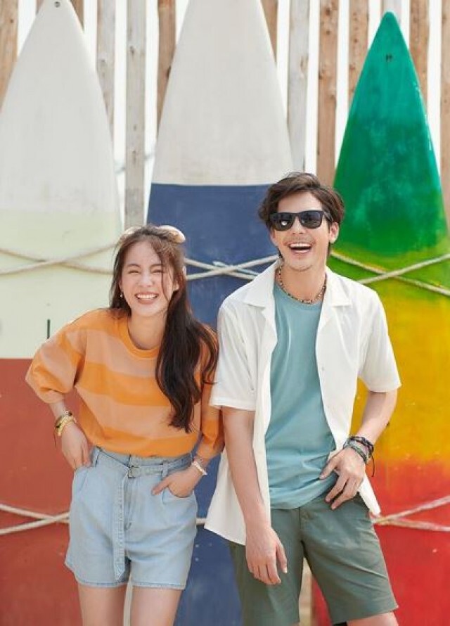"พีช-พิมฐา"ถูกโยงพระเอกบ้านรวยซุ่มคบสาวหมวย