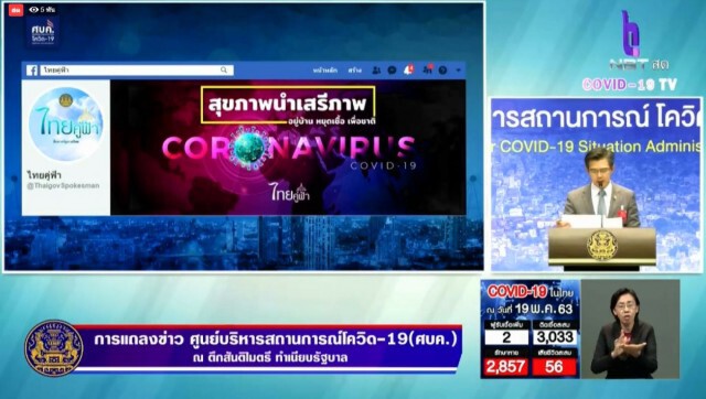 ศบค. แถลงไทยพบผู้ป่วยใหม่ 2 ราย ยังไม่มีผู้เสียชีวิตต่อเนื่อง