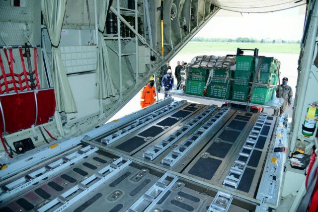 ทอ. ต่อยอดช่วยโควิด บิน C-130 ขนสินค้าพะเยา แลกชาวพังงา