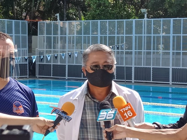 2 ว่ายน้ำทีมชาติไทยคืนสระ หลังรัฐคลายล็อกดาวน์