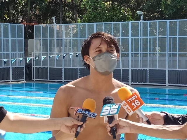 2 ว่ายน้ำทีมชาติไทยคืนสระ หลังรัฐคลายล็อกดาวน์