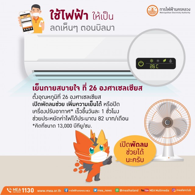 แนะนำวิธีการใช้ไฟฟ้าให้เป็นลดเห็น ๆ ตอนบิลมา