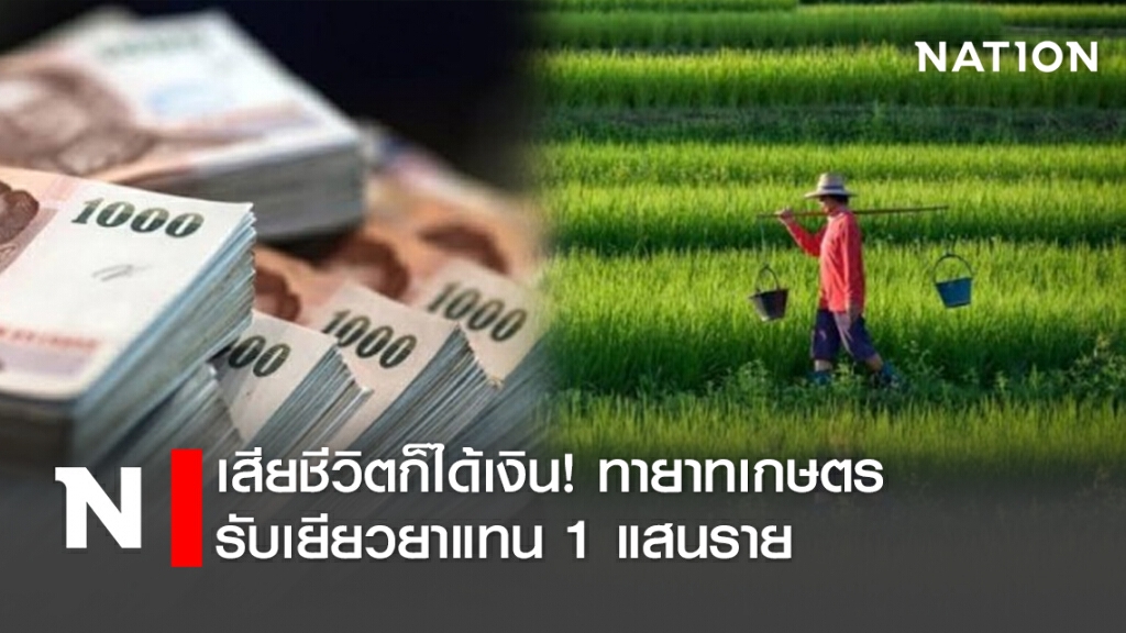เสียชีวิตก็ได้เงิน! ทายาทเกษตรรับเยียวยาแทน 1 แสนราย เสียชีวิตก็ได้เงิน! ทายาทเกษตรรับเยียวยาแทน 1 แสนราย