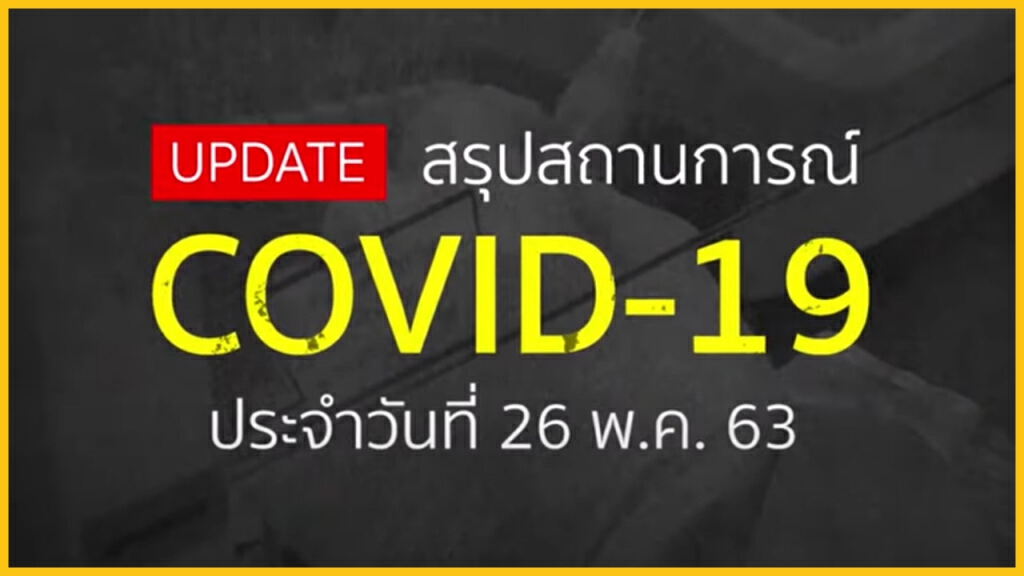 สรุป สถานการณ์โควิด 19 รอบโลก ประจำวันที่ 26 พฤษภาคม 2563 สรุป สถานการณ์โควิด 19 รอบโลก ประจำวันที่ 26 พฤษภาคม 2563