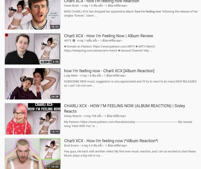 "ชาร์ลี เอ็กซ์ซีเอ็กซ์" ปล่อยอัลบั้มใหม่สุดปัง how i’m feeling now