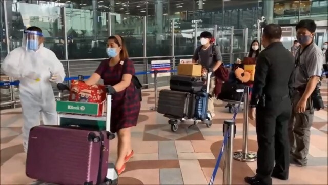 สองร้อยคนไทย4 ประเทศถึงไทย พบ pui 14 คน