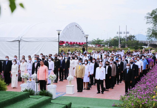 "นิพนธ์" ร่วมงานครบรอบ 1 ปีแห่งการอสัญกรรม "ป๋าเปรม"