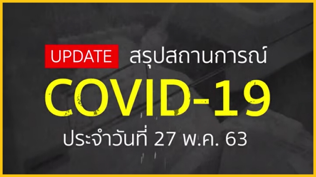 สรุปสถานการณ์โควิด 19 รอบโลก ประจำวันที่ 27 พฤษภาคม 2563 สรุปสถานการณ์โควิด 19 รอบโลก ประจำวันที่ 27 พฤษภาคม 2563