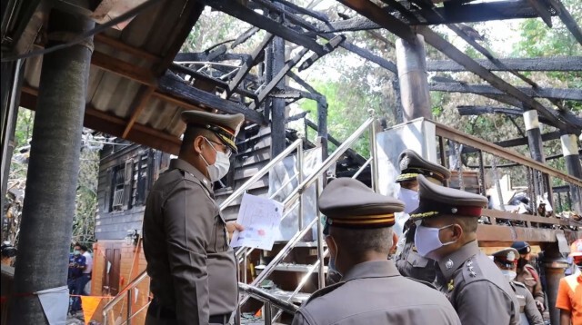 เพลิงไหม้กุฏิหลวงพ่อสุดใจ หลักฐานชี้... ไฟฟ้าลัดวงจร!