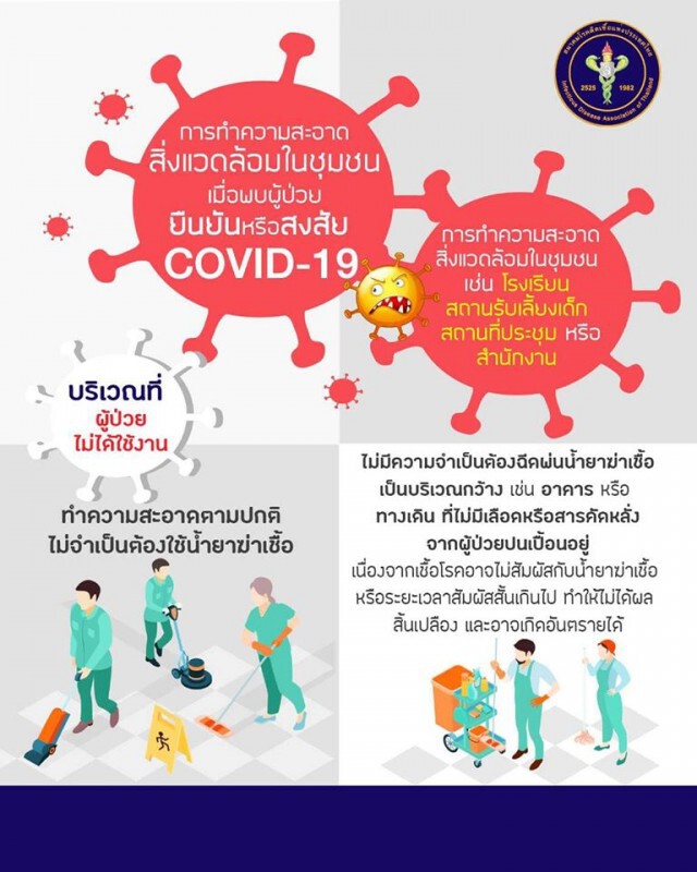 หมอมนูญ เตือนไม่ควรฉีดพ่นน้ำยาเคมีกำจัดเชื้อโรคพื้นที่กว้าง อันตราย-สิ้นเปลือง