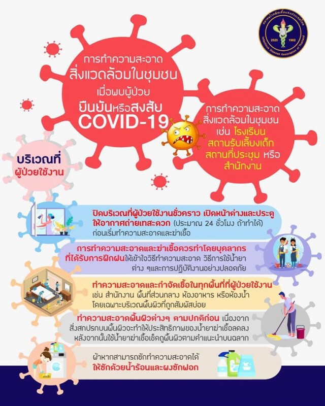 หมอมนูญ เตือนไม่ควรฉีดพ่นน้ำยาเคมีกำจัดเชื้อโรคพื้นที่กว้าง อันตราย-สิ้นเปลือง