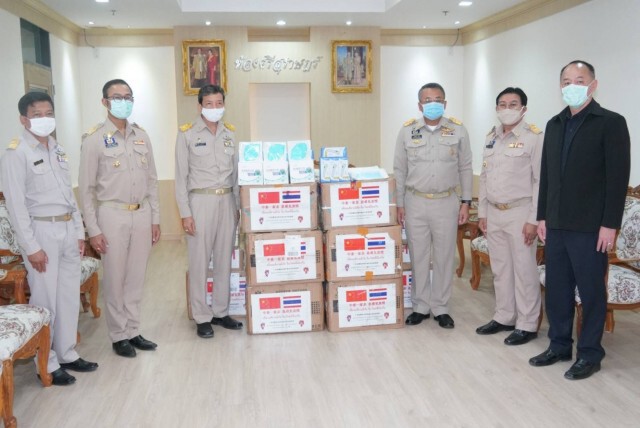กว่างซีจ้วงสาธารณรัฐประชาชนจีน มอบสิ่งของ สานความสัมพันธ์เมืองพี่เมืองน้อง