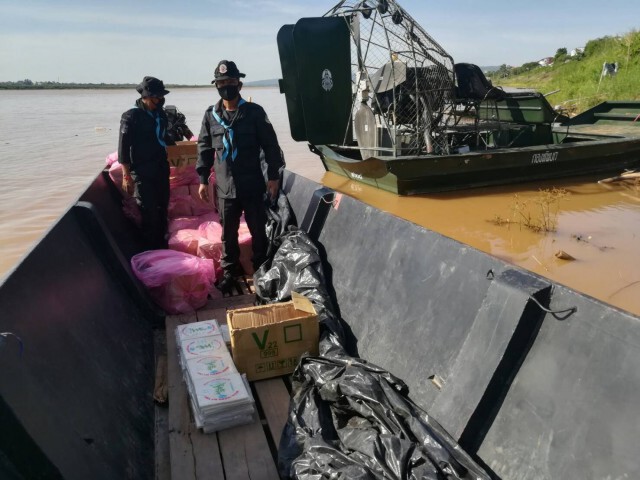 ตรวจยึดเรือขนแผ่นเมี่ยงเวียดนามเถื่อน 1,500 กิโล