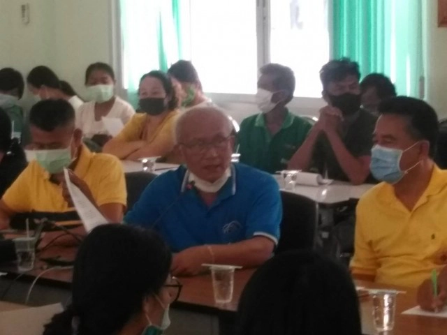 ยื่นหนังสือ พล.อ.ประวิตร วงษ์สุวรรณ ให้ทบทวนสร้างเขื่อนสานะคาม