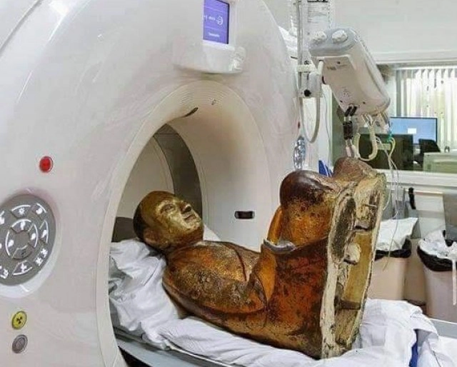 ตะลึง.! พบ"มัมมี่"ในพระพุทธรูปอายุพันปี