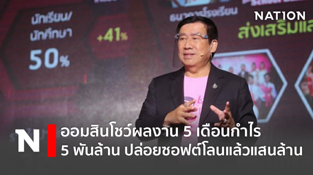 ออมสินโชว์ผลงาน 5 เดือนกำไร 5 พันล้าน ปล่อยซอฟต์โลนแล้วแสนล้าน