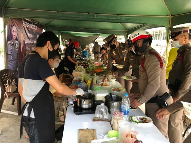 ขอบคุณตำรวจ ดูแลประชาชนในช่วงเหตุการณ์การแพร่ระบาดโควิด-19