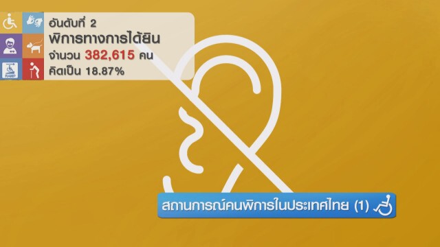 สถานการณ์คนพิการในประเทศไทย (1)