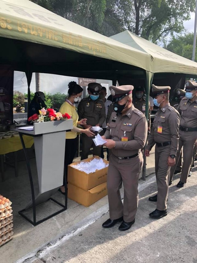 ขอบคุณตำรวจ ดูแลประชาชนในช่วงเหตุการณ์การแพร่ระบาดโควิด-19