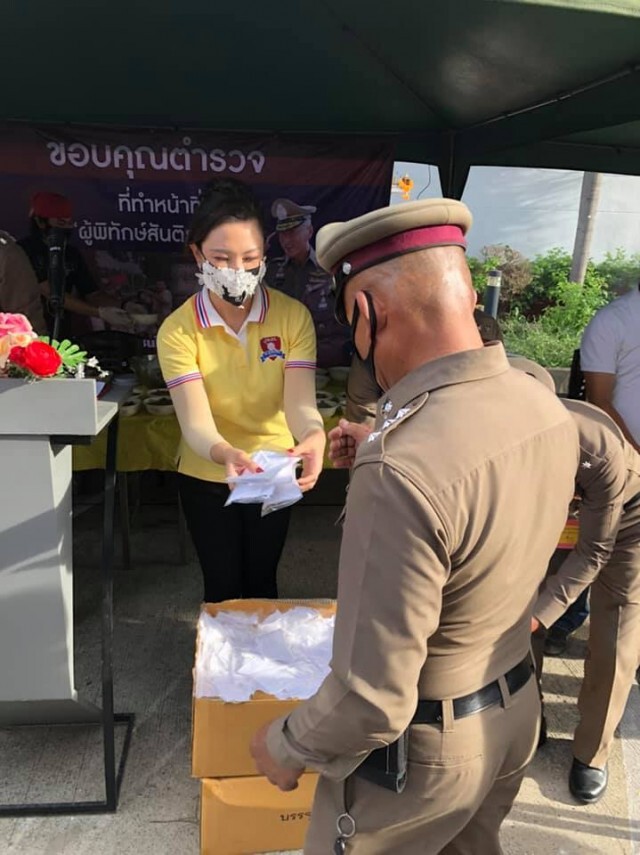 ขอบคุณตำรวจ ดูแลประชาชนในช่วงเหตุการณ์การแพร่ระบาดโควิด-19