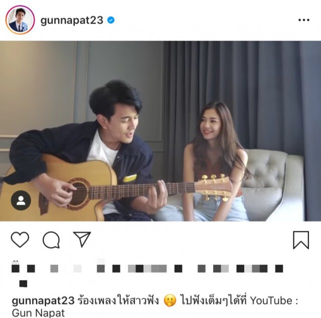รูปคู่มาแล้ว "กัน นภัทร" อ้อน "มารี"  หวานใส่สาดเต็มIG