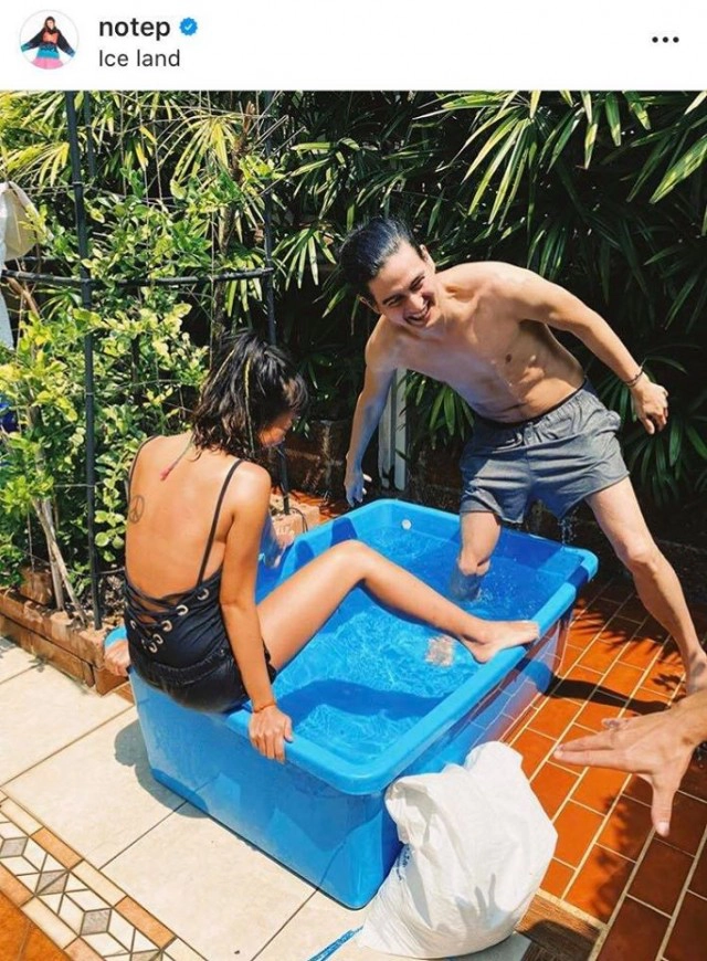 ยังไงๆ "นท เดอะสตาร์" สานรักใหม่ "เจ มณฑล" โพสต์ภาพคู่แต่ปิดหน้า