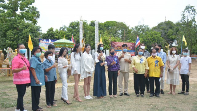 มิสแกรนด์ไทยแลนด์ ชวนสร้างศาลาปฏิบัติธรรมรูปเหมือนองค์หลวงปู่ทวด