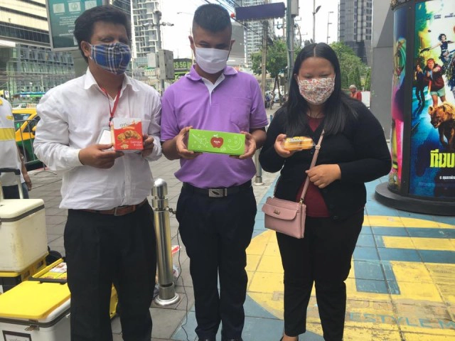 สมาคมประชาคมคนตาบอดไทยนำคณะลงใต้ช่วยผู้พิการทางสายตาสู้โควิด