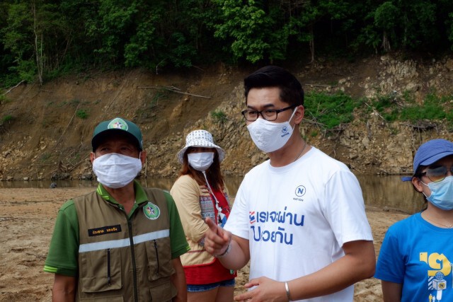 "เนชั่น"ขนทีมข้ามน้ำช่วยชาวปิล๊อกคี่  สู้ภัยโควิด-19