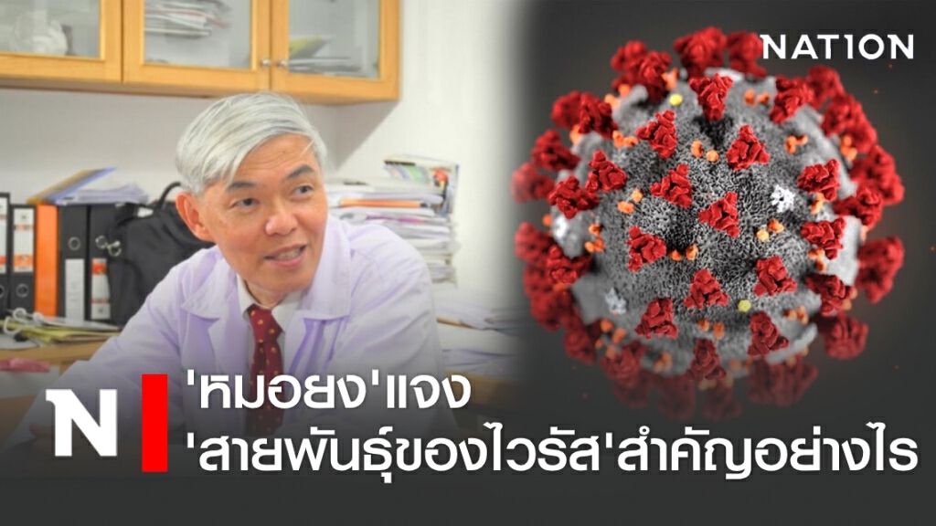 'หมอยง'แจง 'สายพันธุ์ของไวรัส' สำคัญอย่างไร