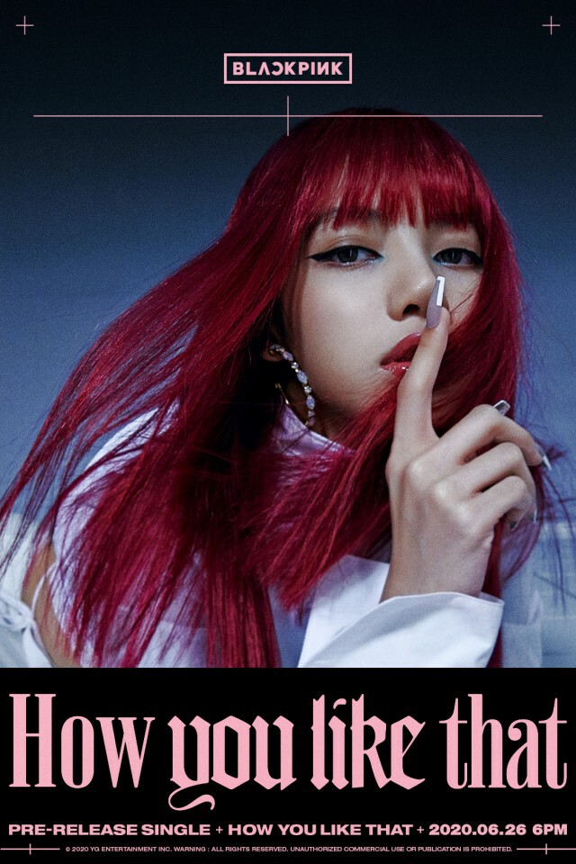 สุดปัง! "BLACKPINK" ปล่อยโปสเตอร์ใหม่พร้อมชื่อเพลง