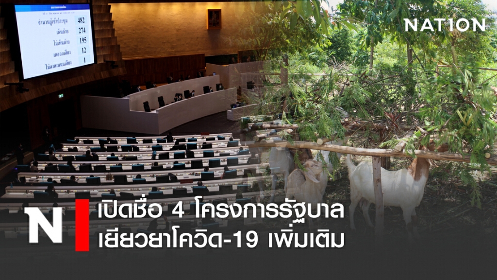 เปิดชื่อ 4 โครงการรัฐบาลเยียวยาโควิด-19 เพิ่มเติม