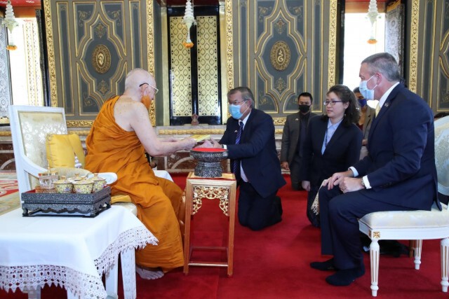 ทูตสหรัฐคนใหม่เฝ้าถวายสักการะสมเด็จพระสังฆราช