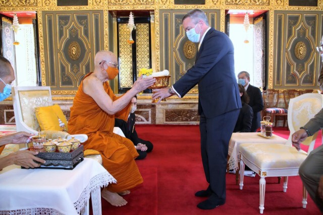 ทูตสหรัฐคนใหม่เฝ้าถวายสักการะสมเด็จพระสังฆราช