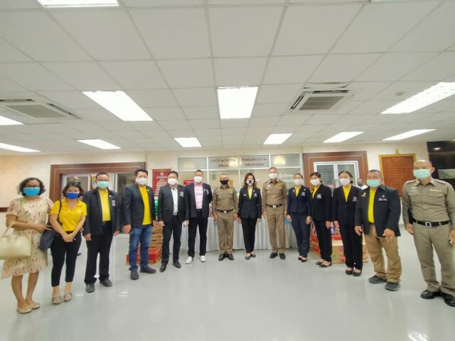 รณรงค์ เตือนตัว เตือนกัน ป้องกันโควิด-19 สำนักงานจเรตำรวจ