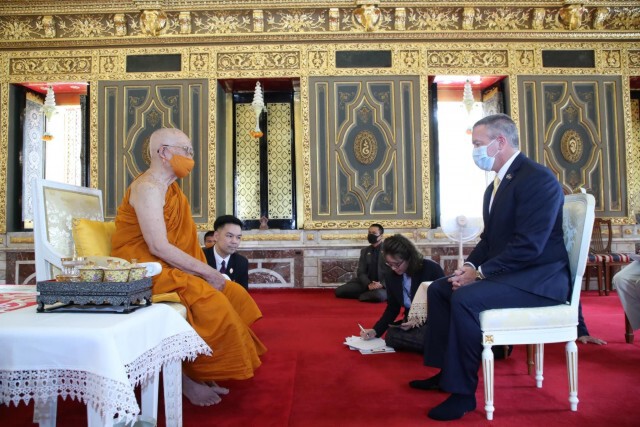 ทูตสหรัฐคนใหม่เฝ้าถวายสักการะสมเด็จพระสังฆราช