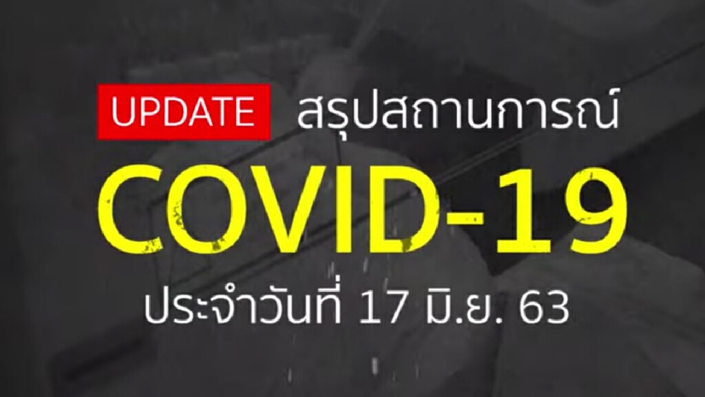 สรุป สถานการณ์โควิด-19 รอบโลก ประจำวันที่ 17 มิถุนายน 2563 สรุป สถานการณ์โควิด-19 รอบโลก ประจำวันที่ 17 มิถุนายน 2563