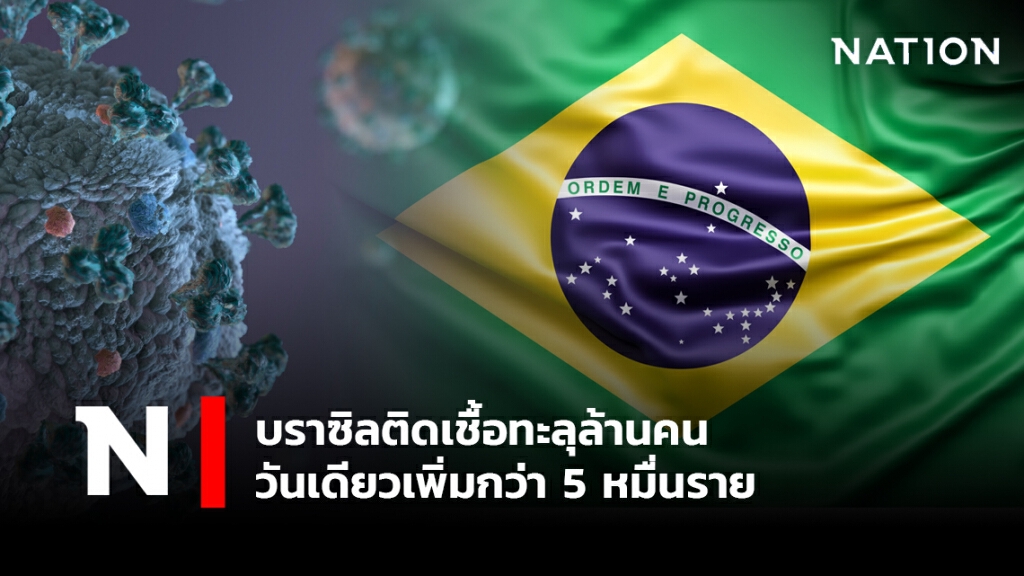 บราซิลติดเชื้อทะลุล้านคน วันเดียวเพิ่มกว่า 5 หมื่นราย ด้านญี่ปุ่นเปิดตัวแอฟฯ แจ้งตำแหน่งผู้ป่วย