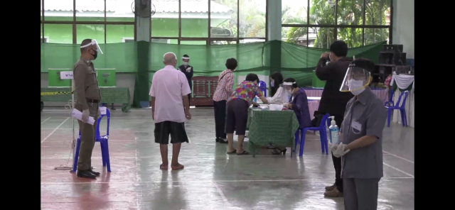 เลือกตั้งซ่อมลำปางเขต 4  มาแล้ว 1 ข้อร้องเรียนช่วงเช้า