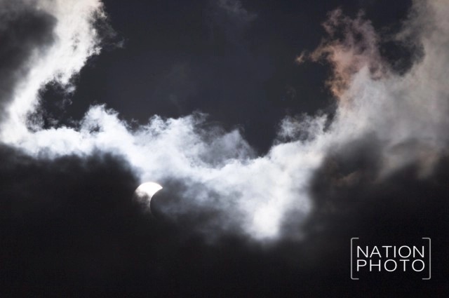 เปิดภาพ "สุริยุปราคาบางส่วน"