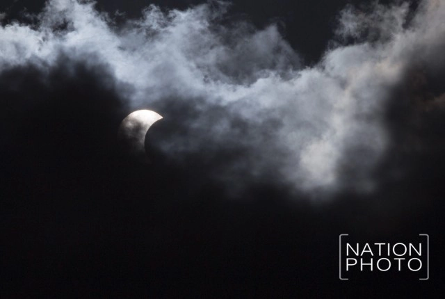 เปิดภาพ "สุริยุปราคาบางส่วน"