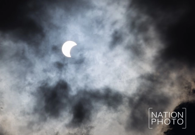 เปิดภาพ "สุริยุปราคาบางส่วน"