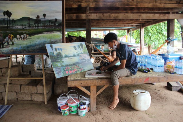 ช้างเผือกในป่าใหญ่  ออเดอร์สั่งน้องเอิร์ธวาดภาพพุ่งวันเดียว 20 ภาพ