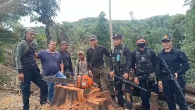 ป่าต้นน้ำสายบุรี 'สันกาลาคีรี' ราบเตียน 36 ไร่