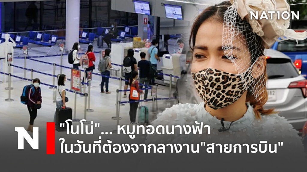 "โนโน่"... หมูทอดนางฟ้า  ในวันที่ต้องจากลางาน"สายการบิน"
