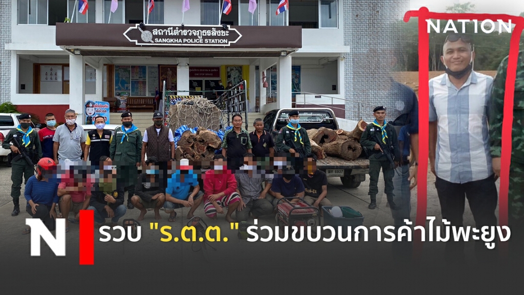 รวบ"ร.ต.ต."ร่วมขบวนการค้าไม้พะยูง