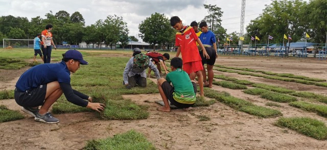 "เกาะลอย สเตเดียม" พลังศรัทธาเพื่อฟุตบอลปราจีนฯ