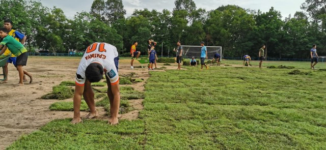"เกาะลอย สเตเดียม" พลังศรัทธาเพื่อฟุตบอลปราจีนฯ