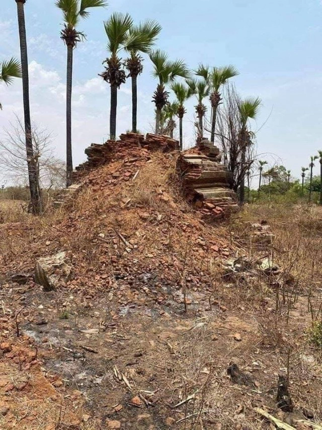 ขุดพบพระพุทธรูปหินอ่อนองค์ขาวอายุ 360 ปี ยุคสมัยรัตนปุระอังวะ